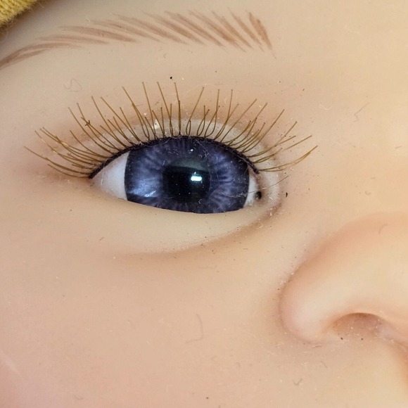 Ashton Drake Marissa‎ May Newborn Doll Purple Eyes Brown Hair Lifelike - Picture 6 of 13
